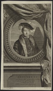 Koning Edward VI van Engeland en Ierland